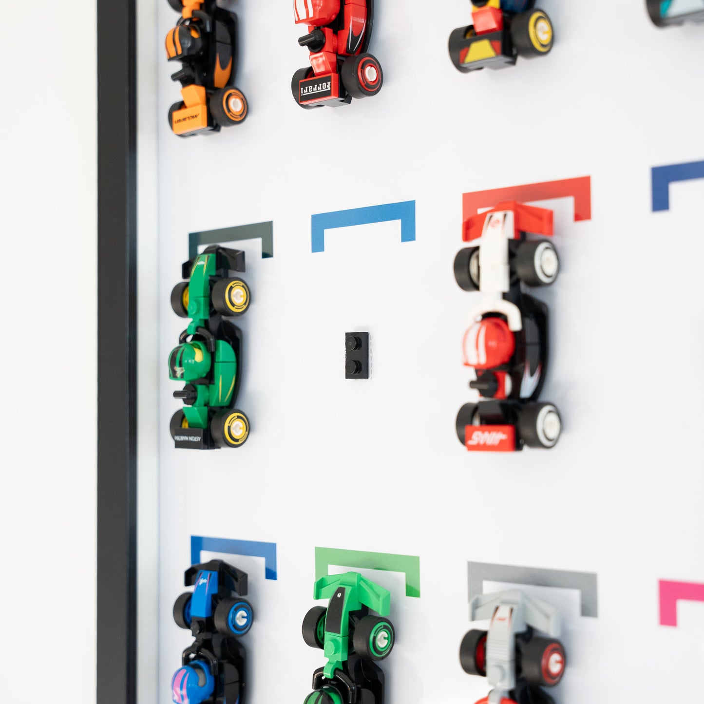 Display case for LEGO® F1® Collectible Race Cars