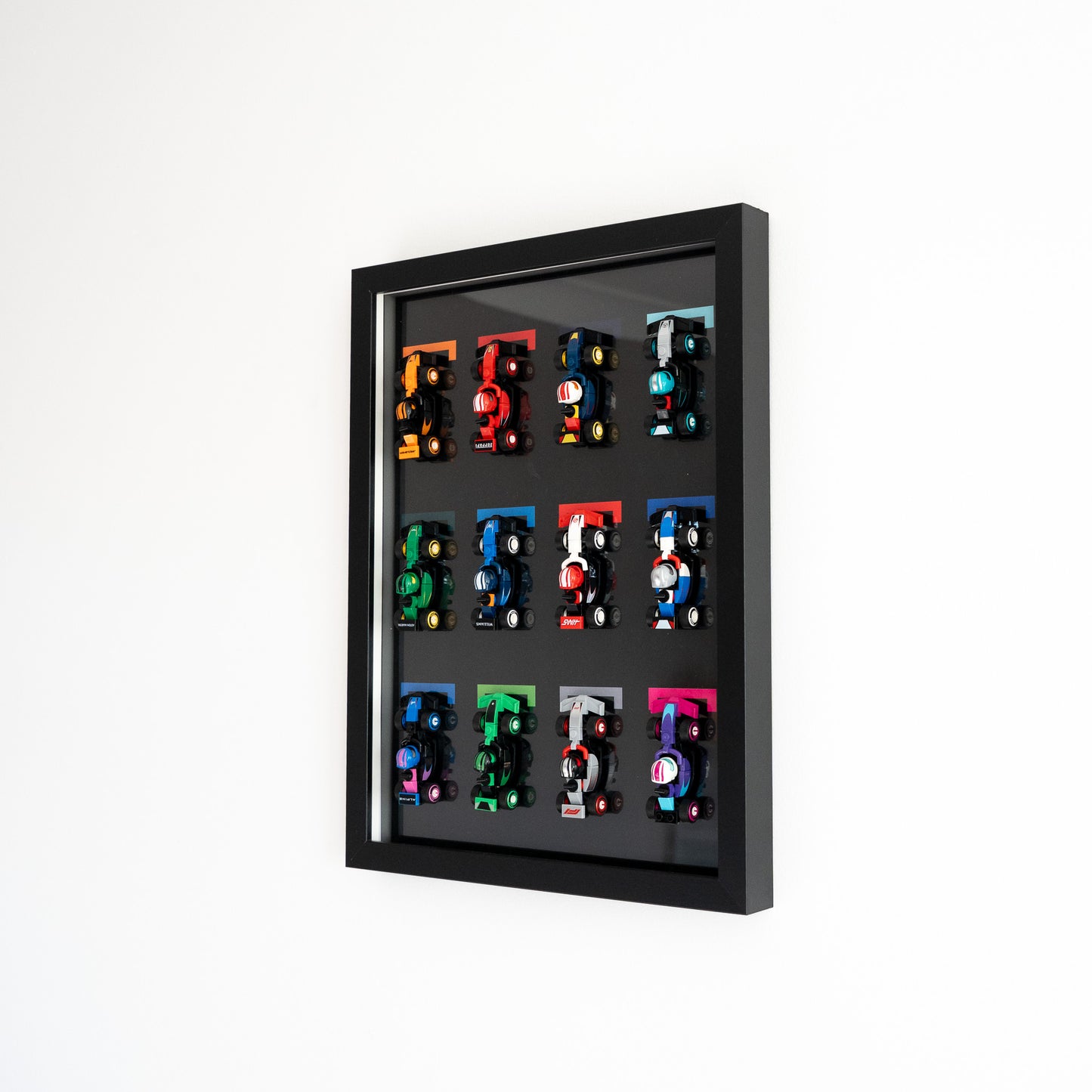 Display case for LEGO® F1® Collectible Race Cars