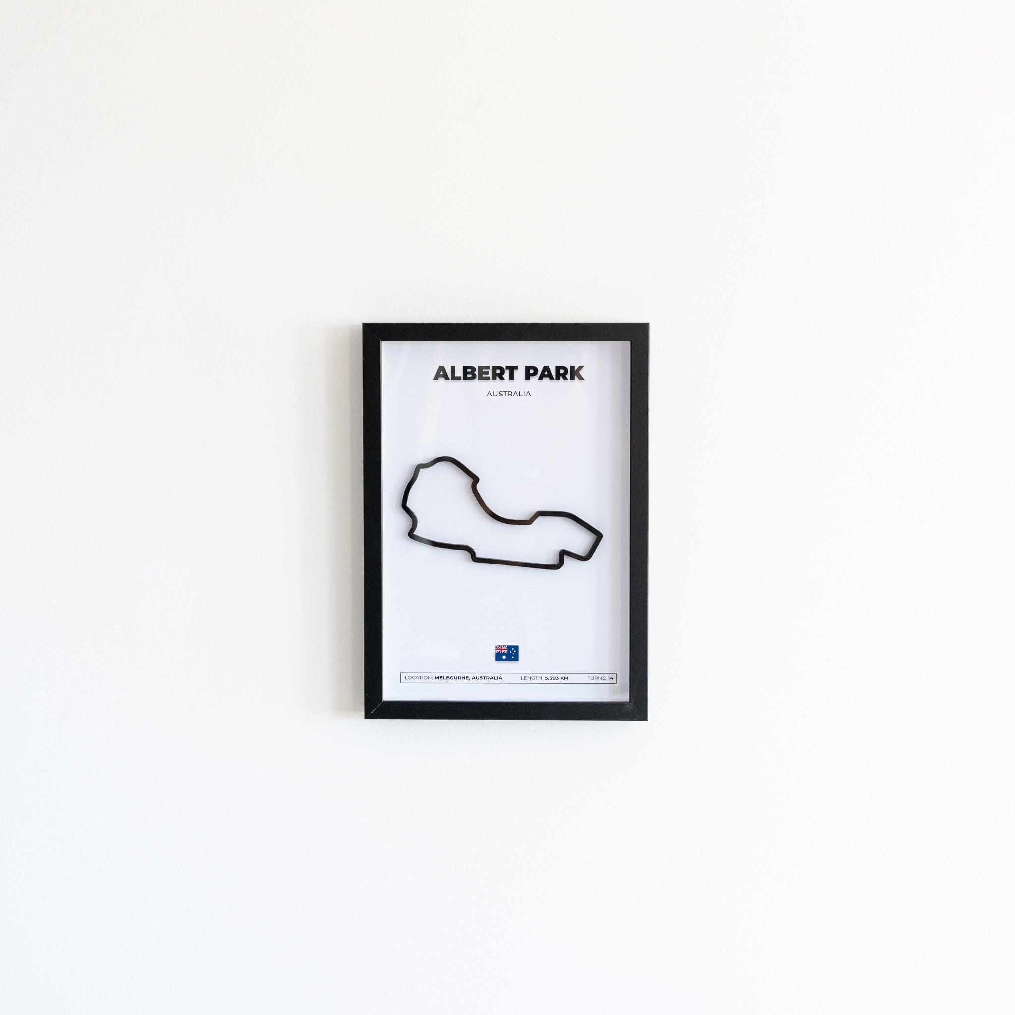Framed F1 Circuit Displays – Sofishticated Designs