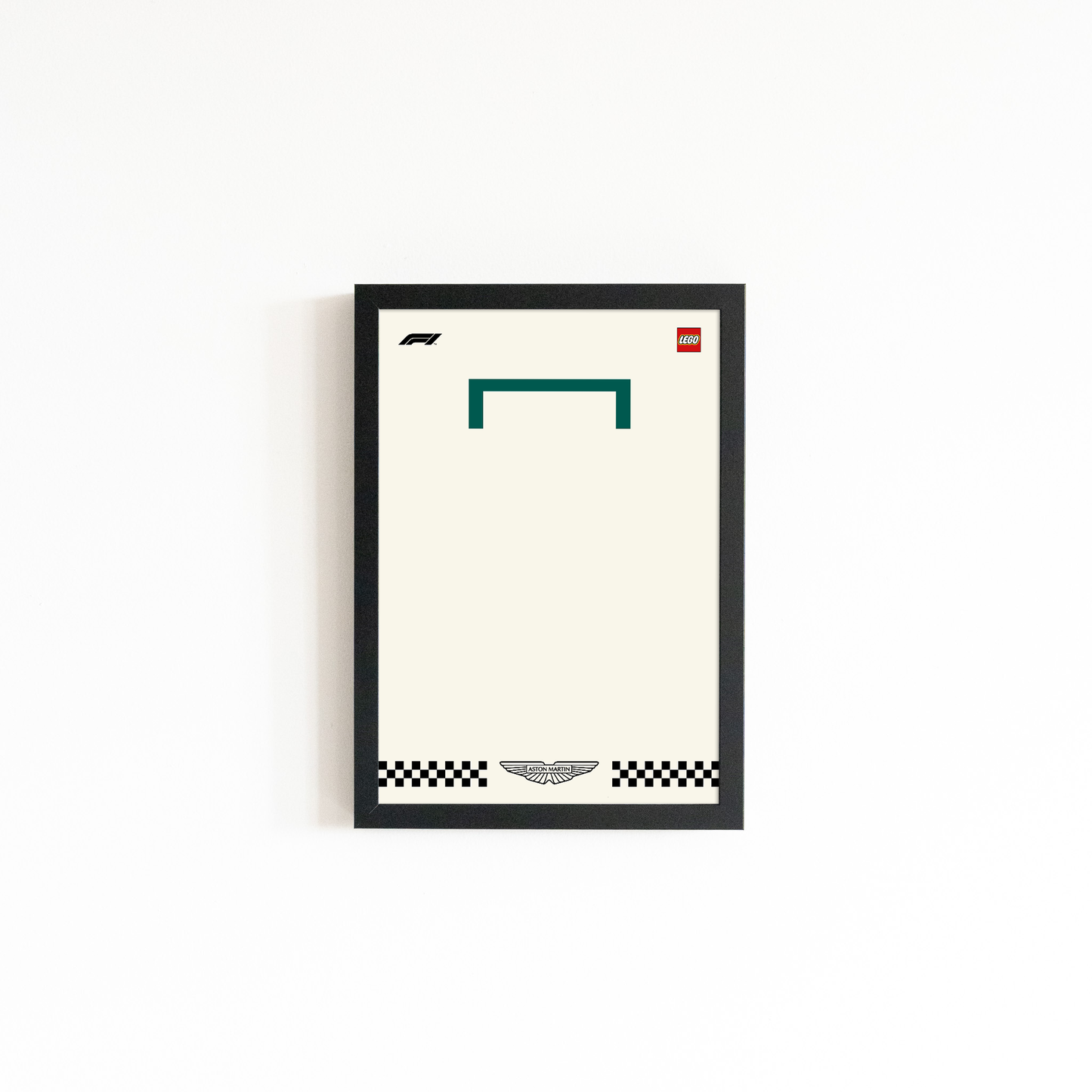 Framed Display for F1 LEGO® Speed Champions [Wall Mounted]