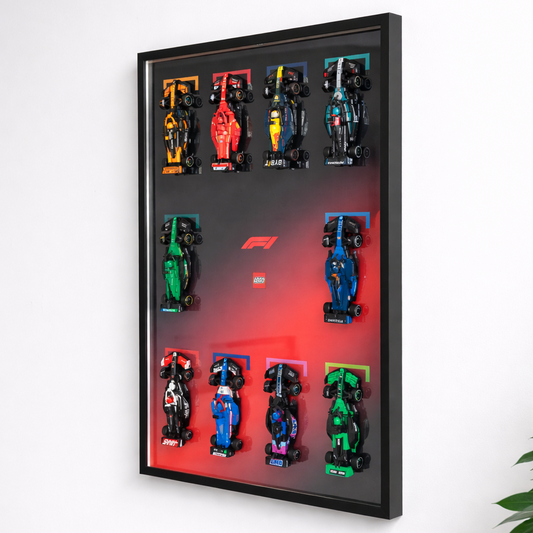 Display Frame for LEGO® Speed Champions F1 Collection