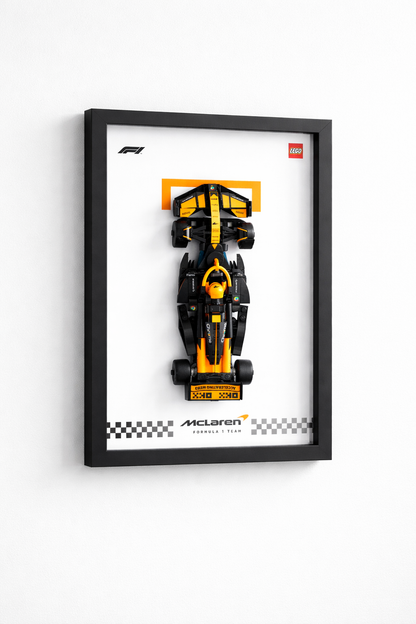 LEGO® F1 Speed Champions Display Frame – Wall Mount for F1 Cars