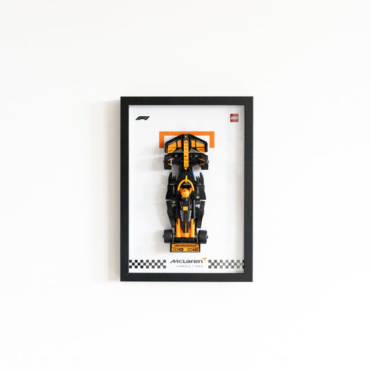 Framed Display for F1 LEGO® Speed Champions [Wall Mounted]