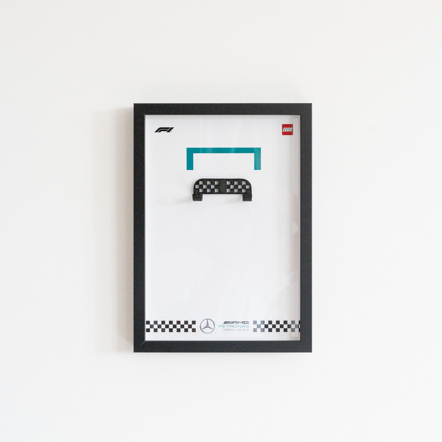 Framed Display for F1 LEGO® Speed Champions [Wall Mounted]