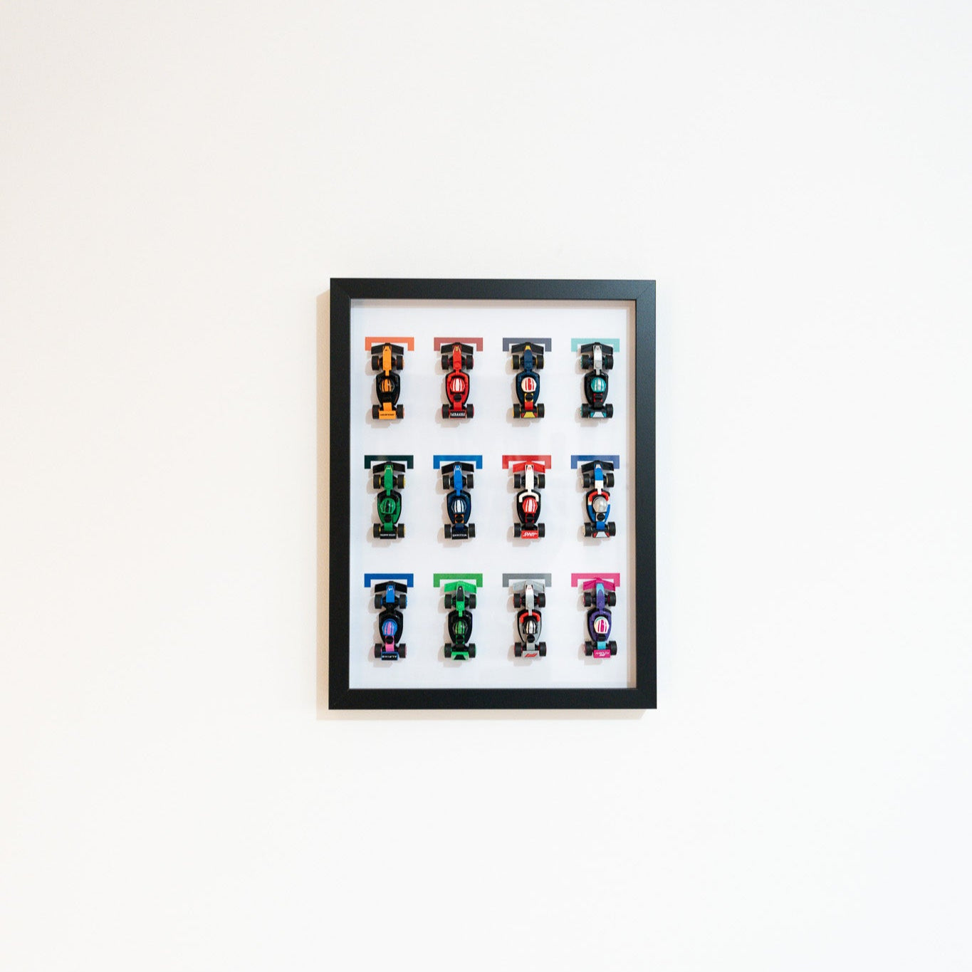 Display case for LEGO® F1® Collectible Race Cars