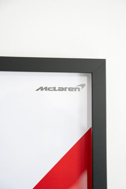 Framed Display for LEGO® ICONS™ McLaren MP4/4 [Wall Mounted]