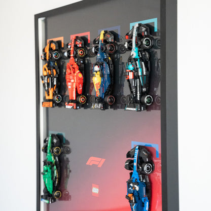 Display Frame for LEGO® Speed Champions F1 Collection