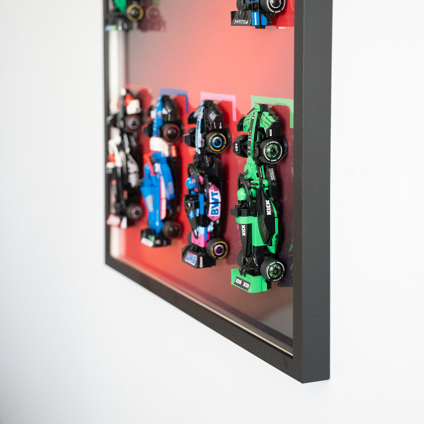 Display Frame for LEGO® Speed Champions F1 Collection