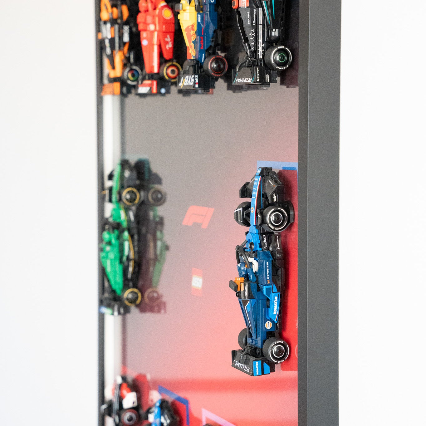 Display Frame for LEGO® Speed Champions F1 Collection