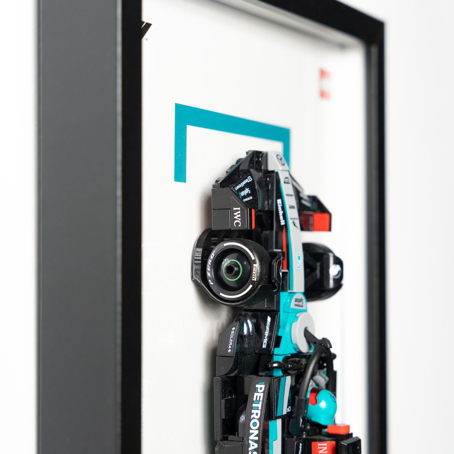 LEGO® F1 Speed Champions Display Frame – Wall Mount for F1 Cars