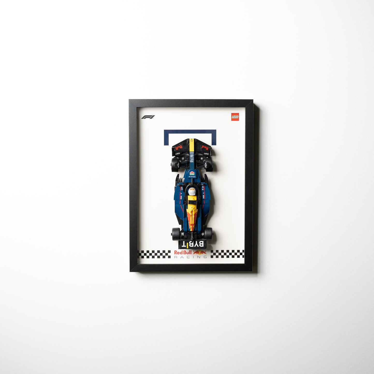 LEGO® F1 Speed Champions Display Frame – Wall Mount for F1 Cars