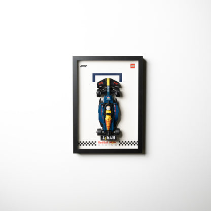 LEGO® F1 Speed Champions Display Frame – Wall Mount for F1 Cars