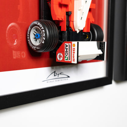 LEGO Icons F1 Display Frame – Senna, Williams FW14B & Ferrari F2004