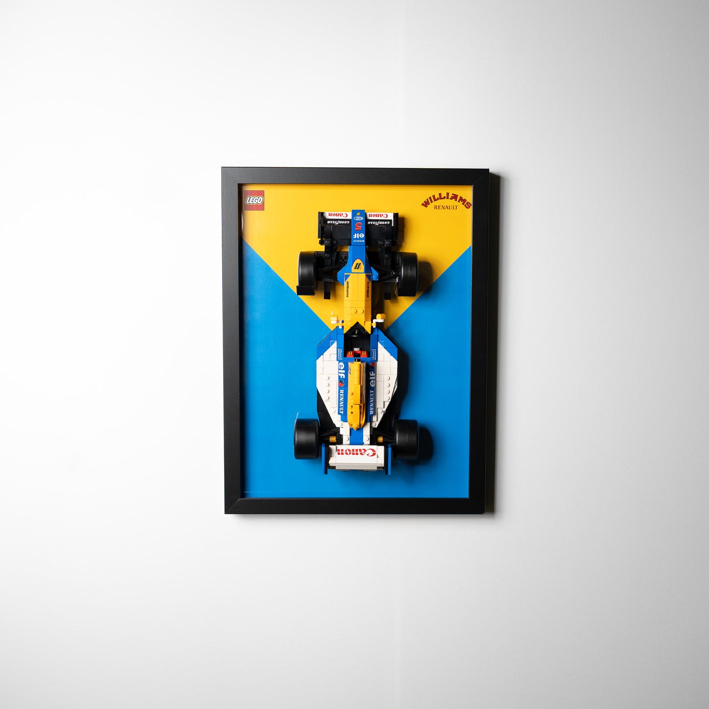 LEGO Icons F1 Display Frame – Senna, Williams FW14B & Ferrari F2004