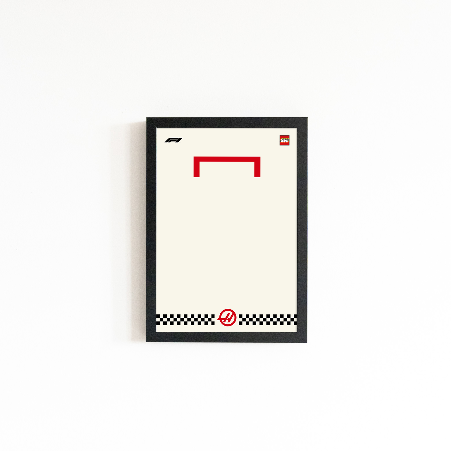 Framed Display for F1 LEGO® Speed Champions [Wall Mounted]