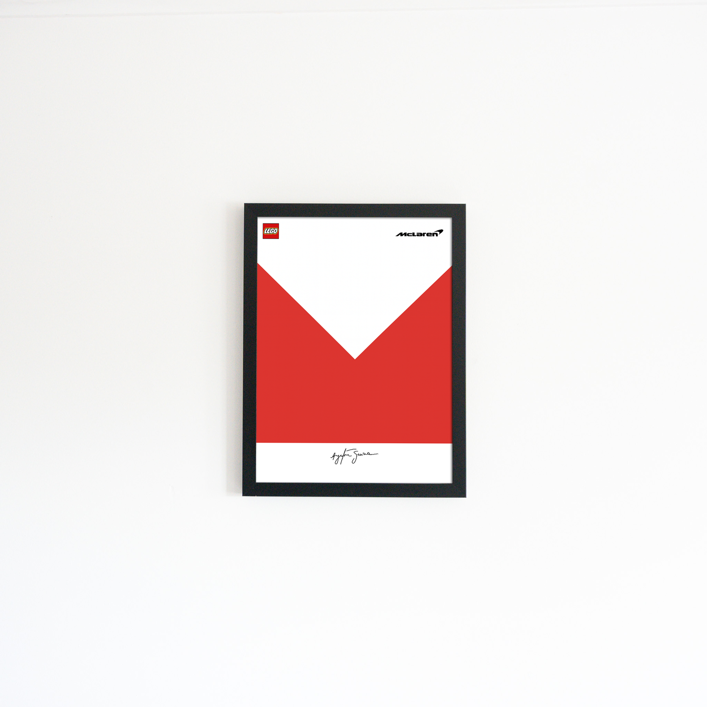 Framed Display for LEGO® ICONS™ McLaren MP4/4 [Wall Mounted]