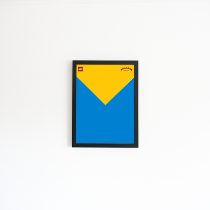 Framed Display for LEGO® ICONS™ McLaren MP4/4 [Wall Mounted]