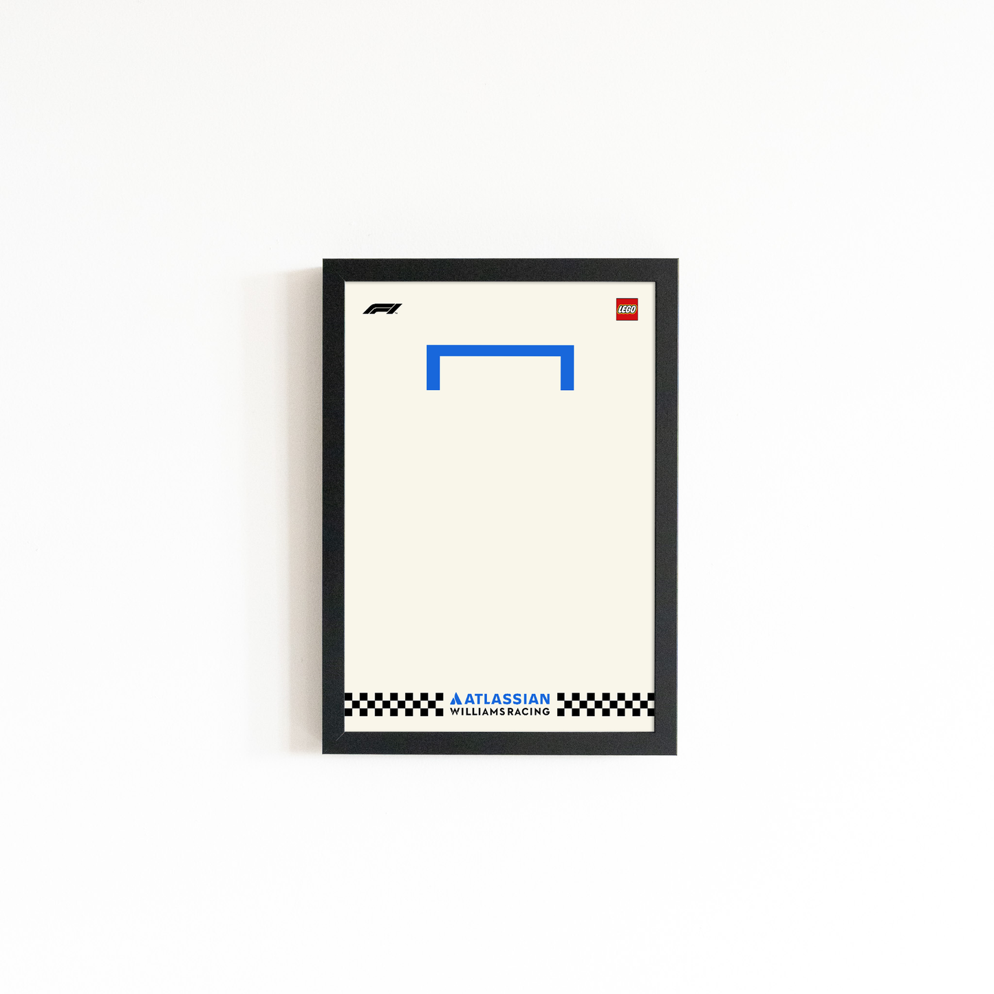 Framed Display for F1 LEGO® Speed Champions [Wall Mounted]